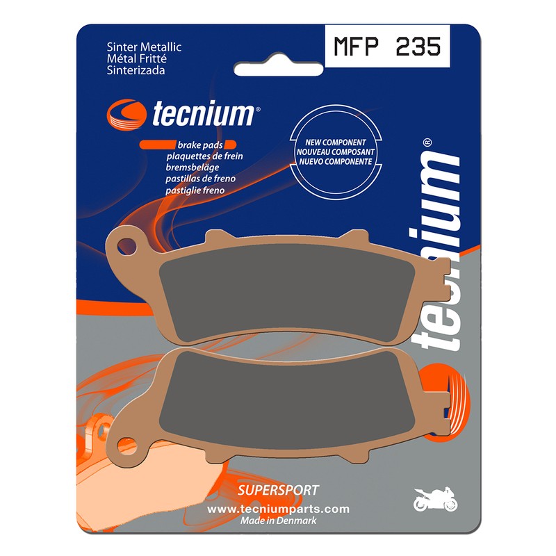 Plaquettes de frein TECNIUM Trail Performance métal fritté - MFP235