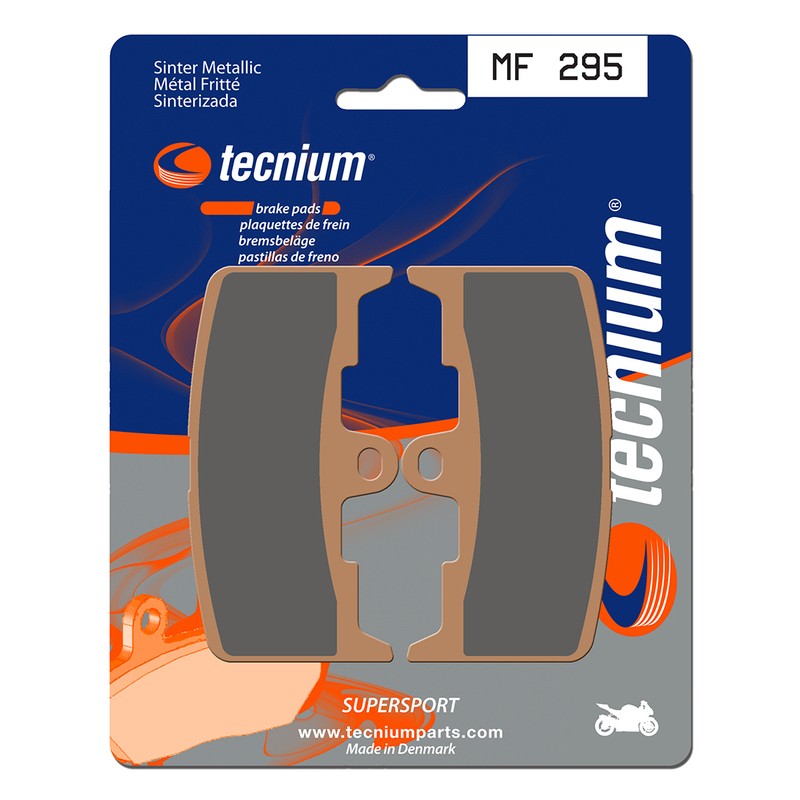 Plaquettes de frein TECNIUM Performance métal fritté - MF295