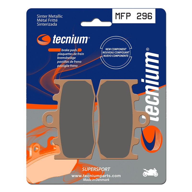 Plaquettes de frein TECNIUM Trail Performance métal fritté - MFP296