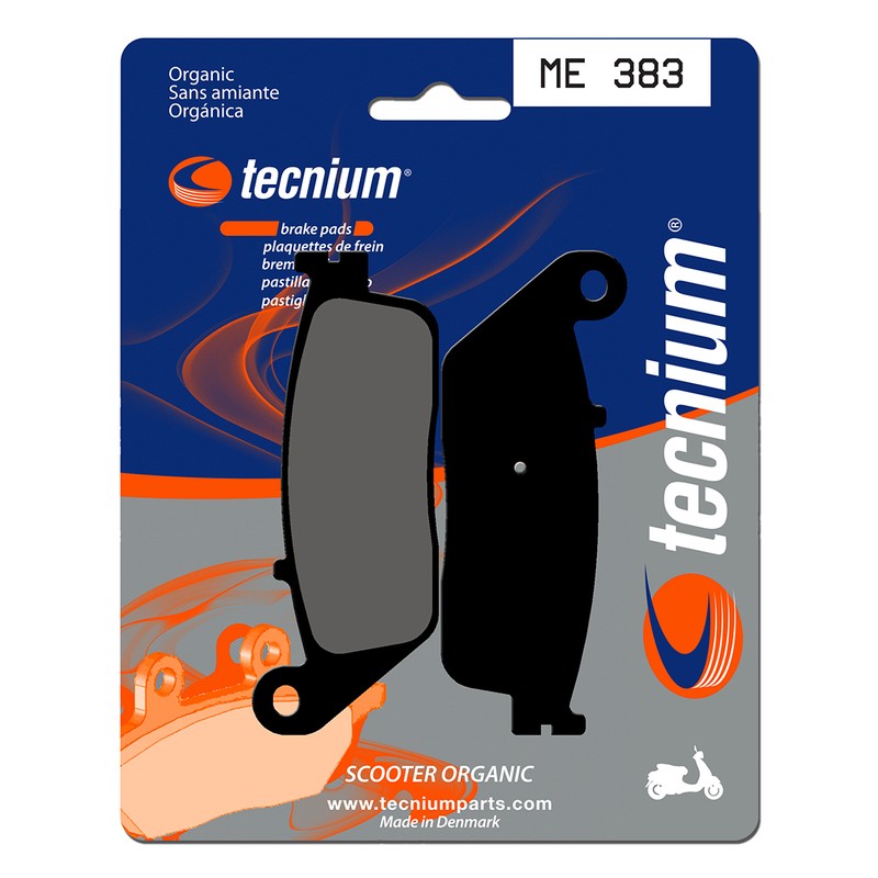 Plaquettes de frein TECNIUM Scooter organique - ME383
