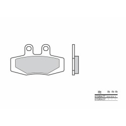 Plaquettes de frein BREMBO...