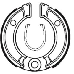 Mâchoires de frein TECNIUM...