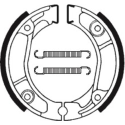 Mâchoires de frein TECNIUM...