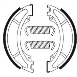 Mâchoires de frein TECNIUM...