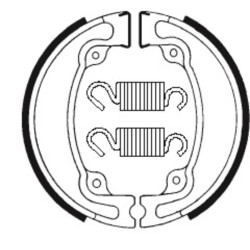 Mâchoires de frein TECNIUM...