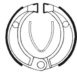 Mâchoires de frein TECNIUM...