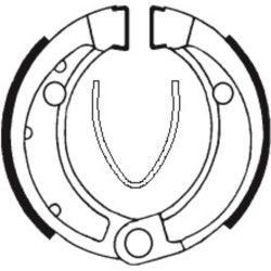 Mâchoires de frein TECNIUM...