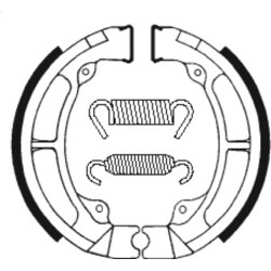 Mâchoires de frein TECNIUM...