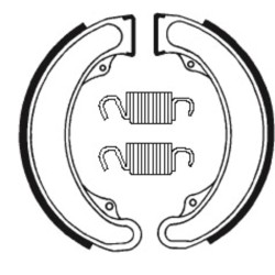 Mâchoires de frein TECNIUM...