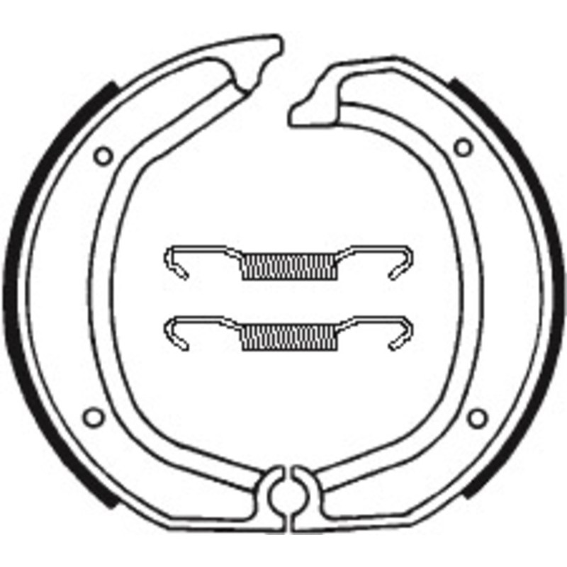 Mâchoires de frein TECNIUM Street organique - BA139