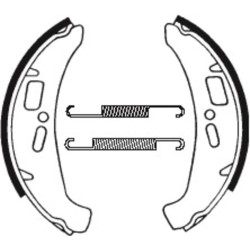 Mâchoires de frein TECNIUM...