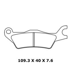 Plaquettes de frein CL...