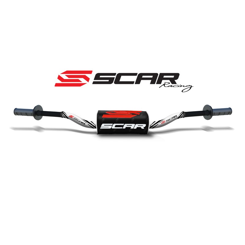 Guidon SCAR O² McGrath/Short KTM - White