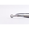 Durite de frein BERINGER tressée inox 140cm
