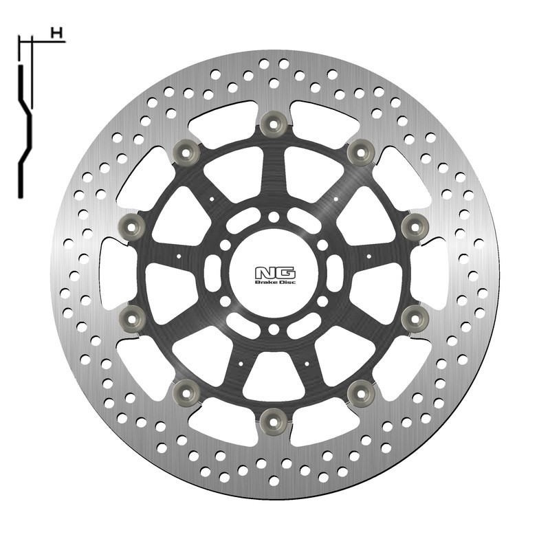 Disque de frein NG BRAKE DISC Flottant - 1538G