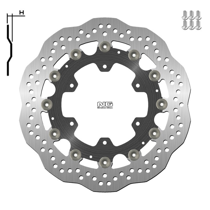 Disque de frein NG BRAKE DISC Pétale Flottant - 1137XG