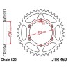 Couronne JT SPROCKETS acier anti-boue 460 - 520