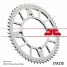 Couronne JT SPROCKETS aluminium ultra-light anti-boue 215 - 420