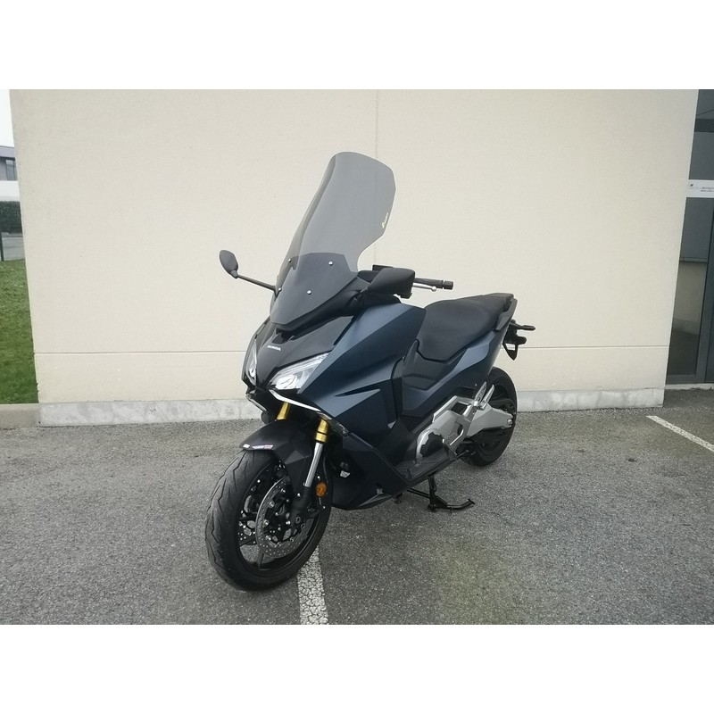 Pare-brise V PARTS haute protection noir fumé - Honda Forza 750