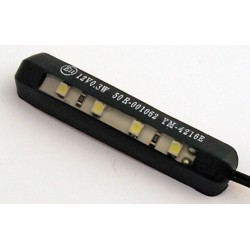 Éclairage de plaque...