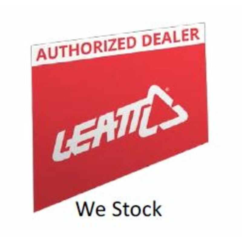 Autocollant LEATT 3DF 5.0 "Authorized Dealer" anglais 25x13cm