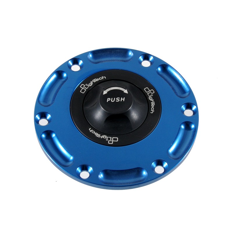 Bouchon de réservoir LIGHTECH noir/cobalt 1/4 tour MV BRUTALE 800