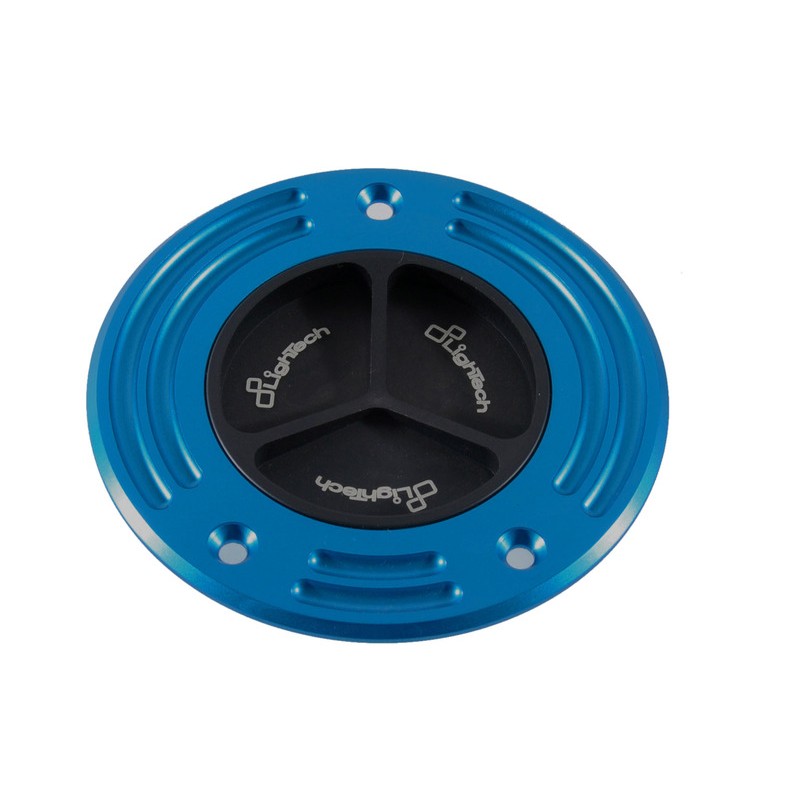Bouchon de réservoir LIGHTECH noir/cobalt à vis Honda