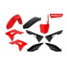 Kit plastiques POLISPORT rouge/noir Honda CRF250/450R