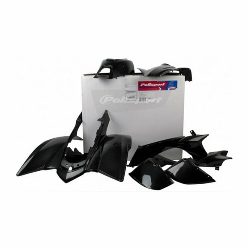 Kit plastique POLISPORT Black Yamaha YFZ450