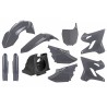 Kit plastique POLISPORT MX Restyle gris nardo Yamaha YZ125/250