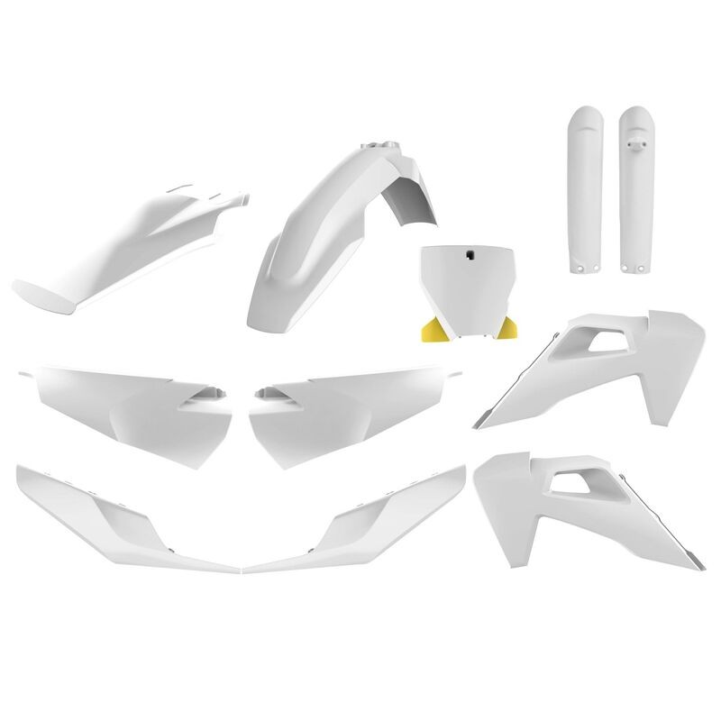 Kit Plastiques POLISPORT blanc Husqvarna TC/FC