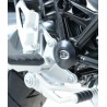 Insert de cadre R&G RACING noir droit BMW R1200 Nine-T