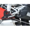 Adhésif anti-frottement R&G RACING cadre/bras oscillant noir 2 pièces Ducati 1199/1299 Panigale