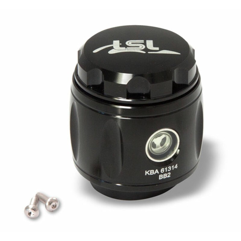 Bocal maître cylindre de frein LSL Brake Box avec raccord 36ml noir BMW