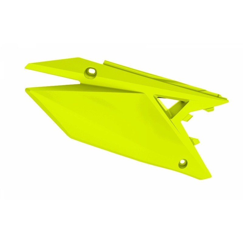 Plaques latérales POLISPORT jaune fluo Suzuki RM-Z450