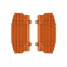Cache radiateur POLISPORT orange KTM/HVA