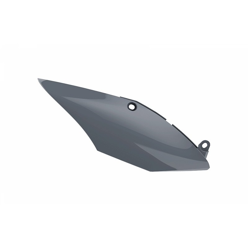 Plaques latérales POLISPORT gris nardo Honda CRF450R