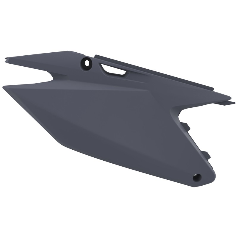 Plaques latérales POLISPORT restyle 2019 gris nardo Suzuki RM125/250