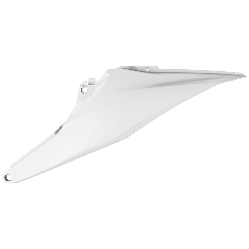 Plaques latérales POLISPORT blanc KTM