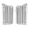 Ouïes de radiateur RACETECH blanc Honda CRF450R