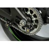 Pions de bras oscillant R&G RACING avec platine noir Kawasaki SX10R