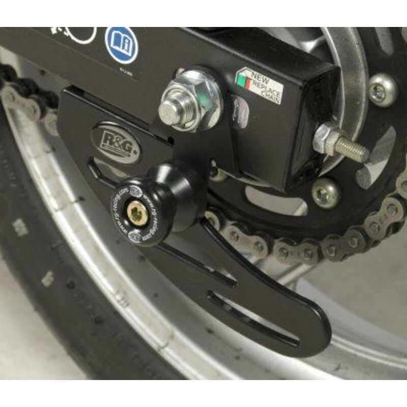 Pions de bras oscillant R&G RACING avec platine noir Honda CBR250R
