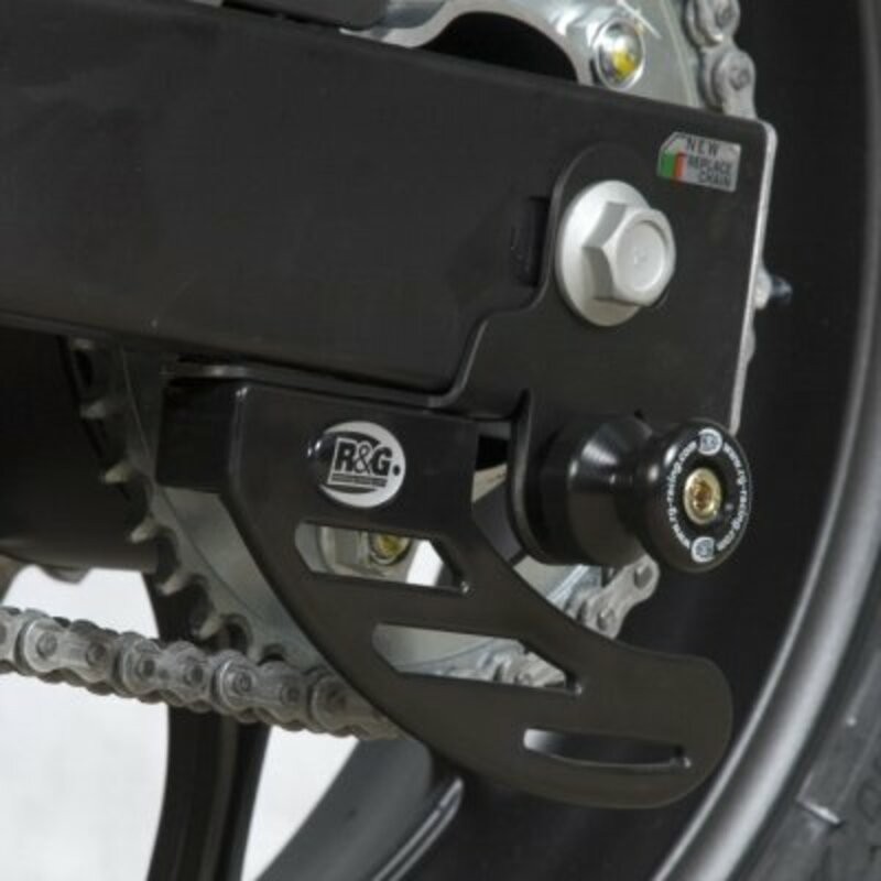 Pions de bras oscillant R&G RACING avec platine noir Honda
