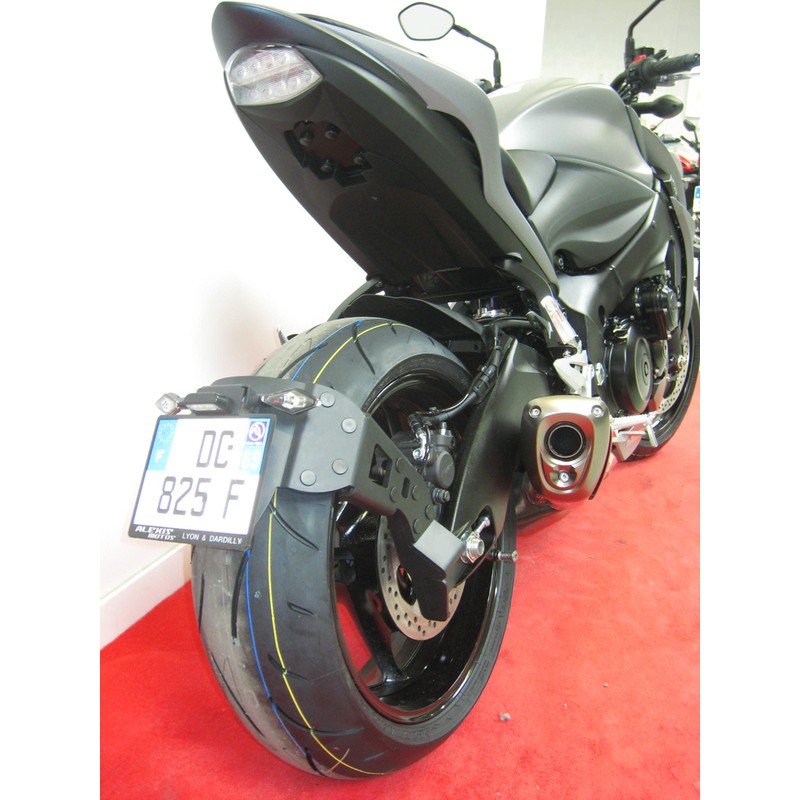 Support de plaque ACCESS DESIGN ''ras de roue'' noir Suzuki GSX-S1000
