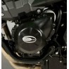 Couvre-carter gauche (alternateur) R&G RACING noir Kawasaki Z750