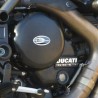 Couvre-carter droit (embrayage) R&G RACING noir Ducati