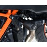 Tampons de protection R&G RACING Aero noir KTM 1290 Super Duke GT