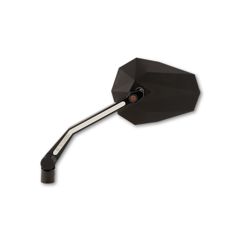 Rétroviseur HIGHSIDER Stealth-X4 (clignotant et feu de position LED)