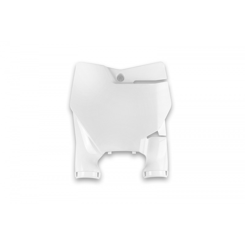 Plaque numéro frontale UFO blanc Gas Gas MC 85