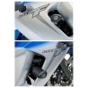 Tampons de protection R&G RACING Aero noir Suzuki GSX650F